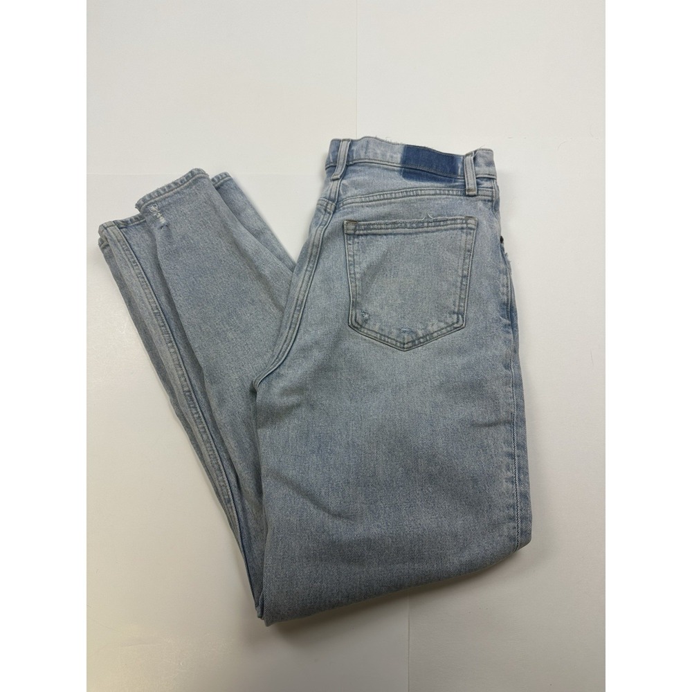 Abercrombie & Fitch Jeans Womens 28/6R Blue Denim 90s Straight Ultra High Rise